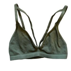 Free People Intimately Kiera Bralette in Dark Army Green | XS/Small